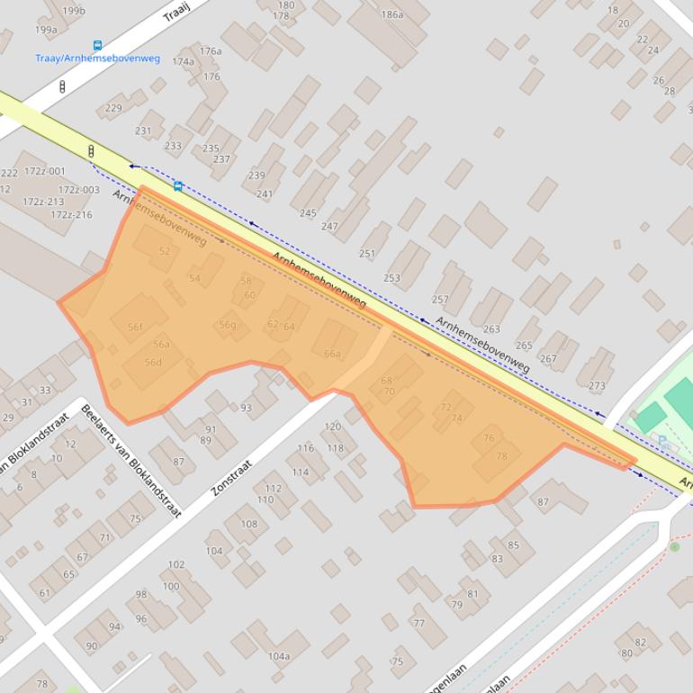 Kaart van postcodegebied 3971ML.
