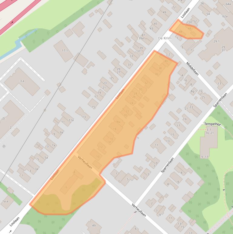 Kaart van postcodegebied 3971PN.