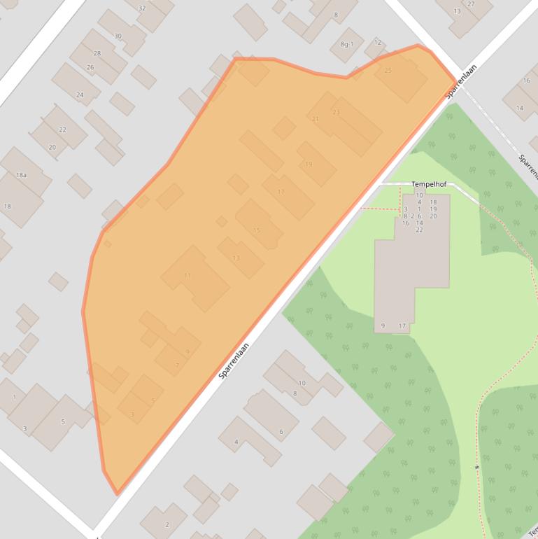 Kaart van postcodegebied 3971PT.