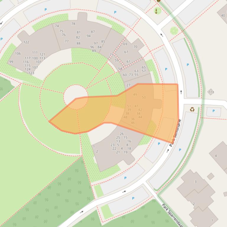 Kaart van postcodegebied 3971SC.