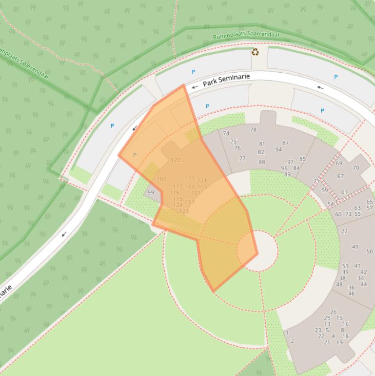 Kaart van postcodegebied 3971SH.