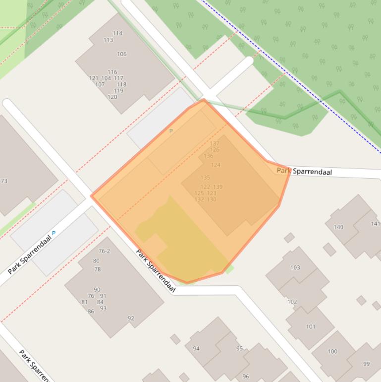 Kaart van postcodegebied 3971SV.