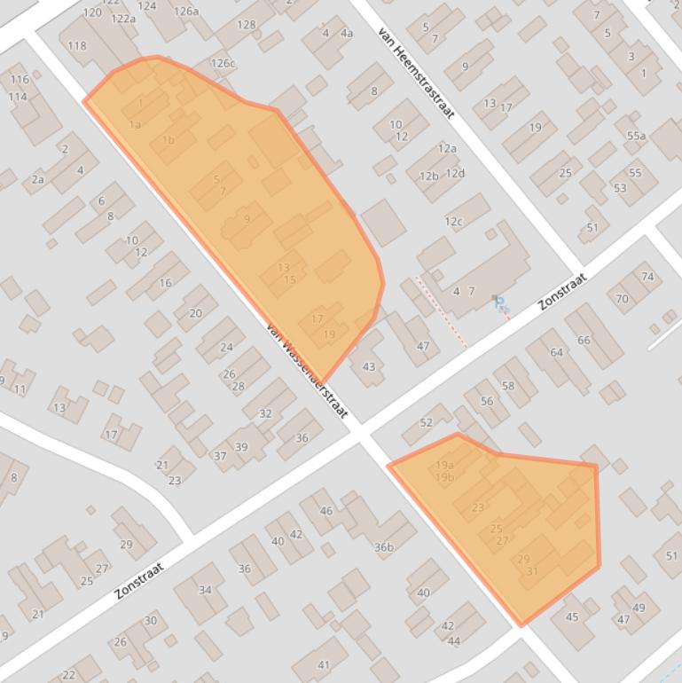 Kaart van postcodegebied 3971VL.