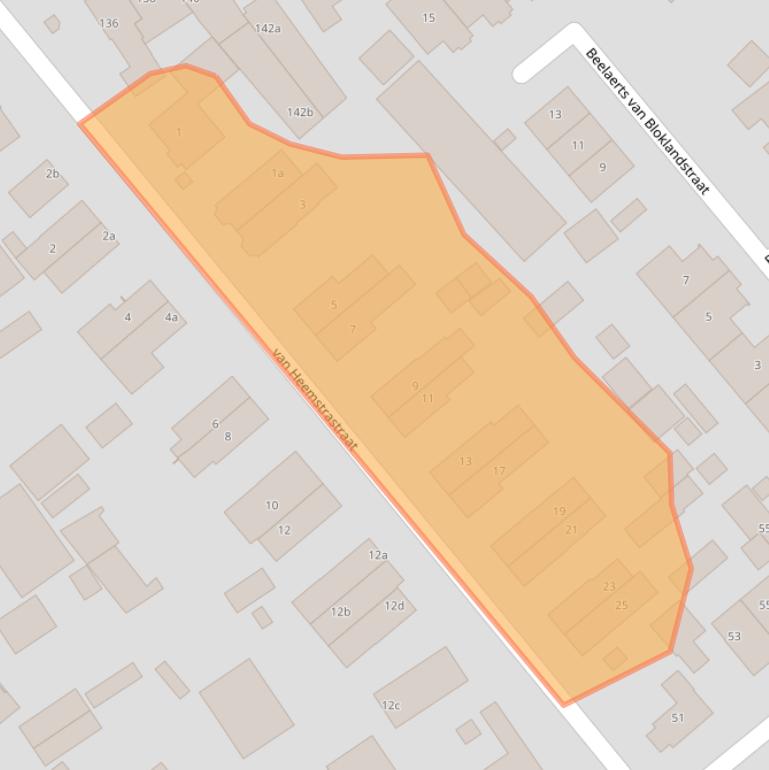 Kaart van postcodegebied 3971VP.