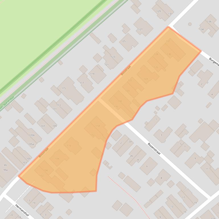 Kaart van postcodegebied 3971XH.