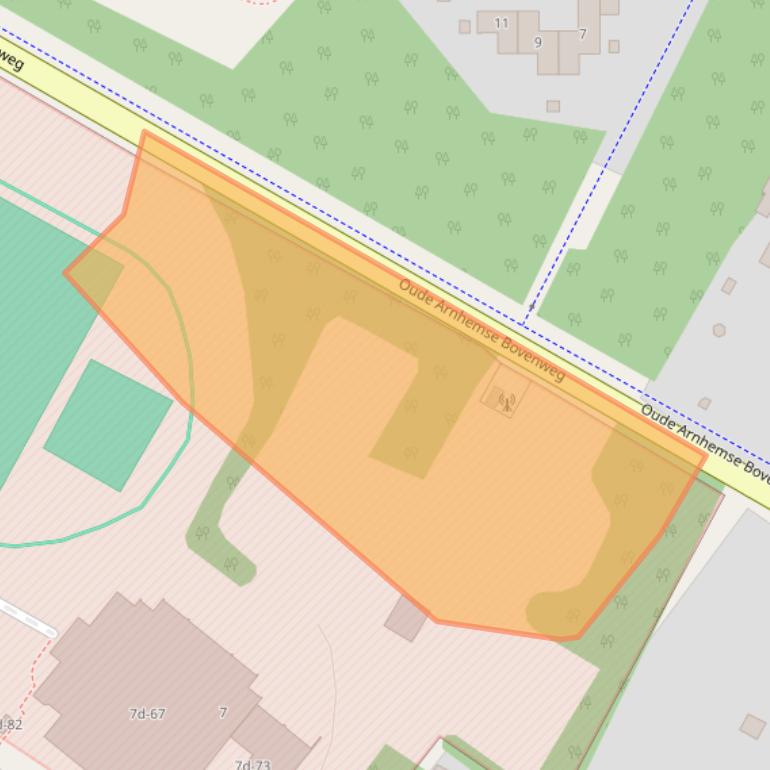 Kaart van postcodegebied 3971XM.