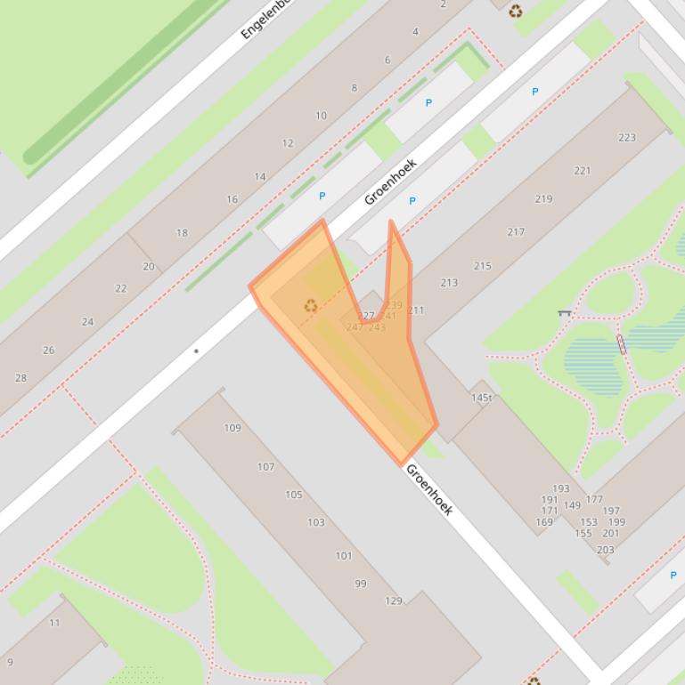 Kaart van postcodegebied 3972CH.