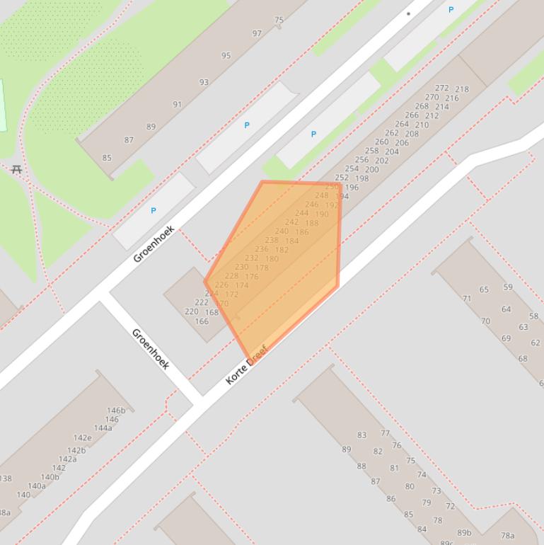 Kaart van postcodegebied 3972CR.