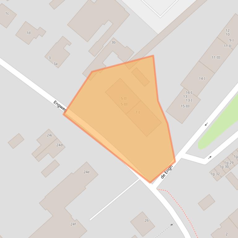 Kaart van postcodegebied 3972JB.