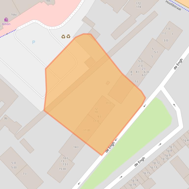 Kaart van postcodegebied 3972JL.