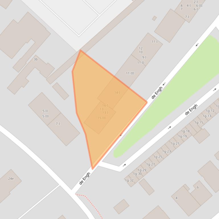 Kaart van postcodegebied 3972JM.