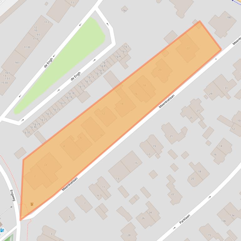 Kaart van postcodegebied 3972JR.