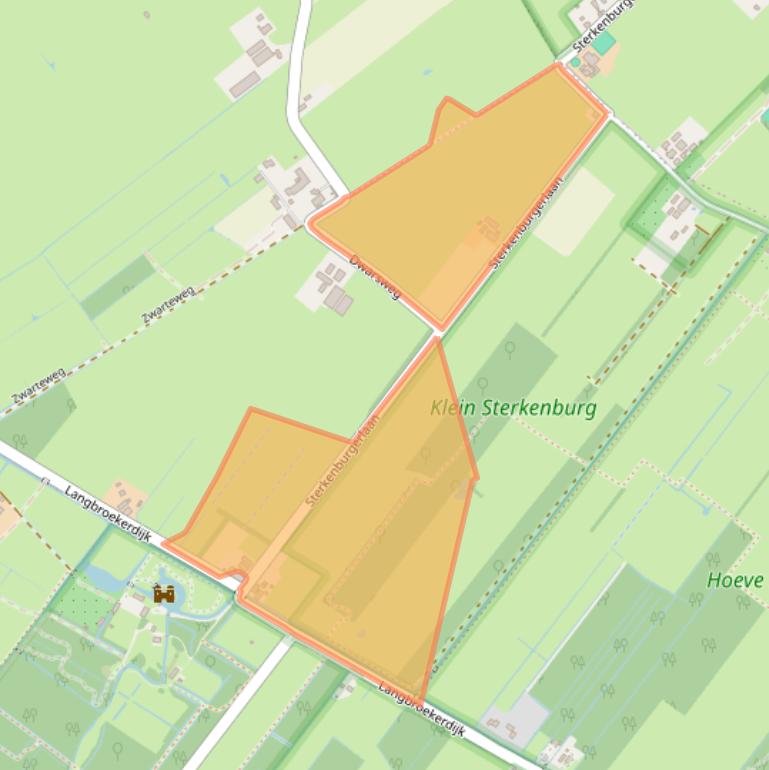 Kaart van postcodegebied 3972ME.