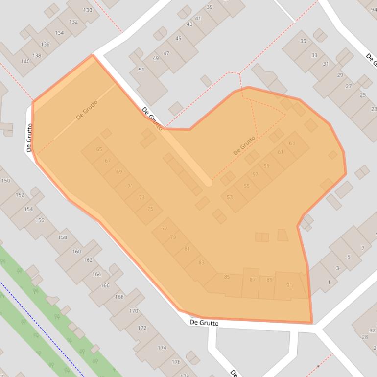 Kaart van postcodegebied 3972PB.