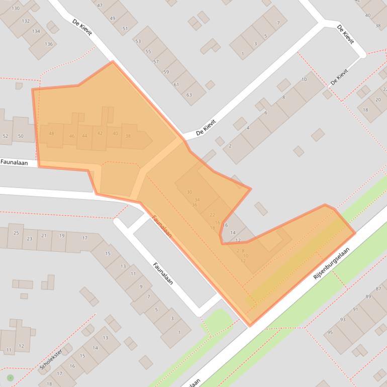 Kaart van postcodegebied 3972PR.