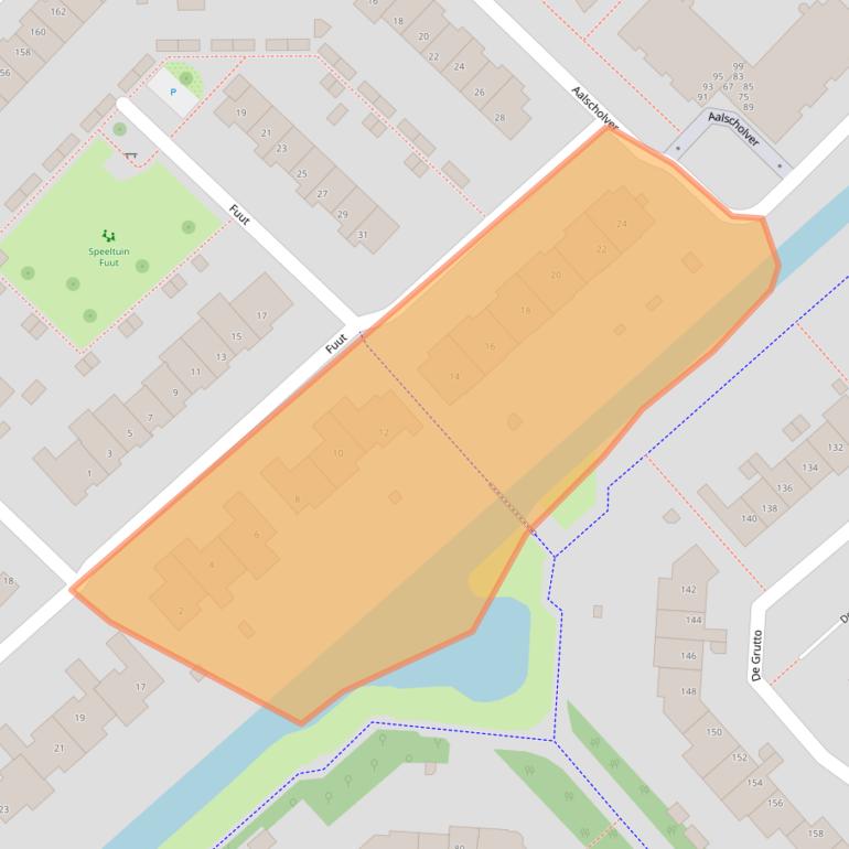 Kaart van postcodegebied 3972RE.