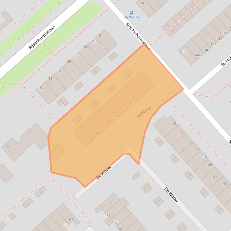 Kaart van postcodegebied 3972XM.