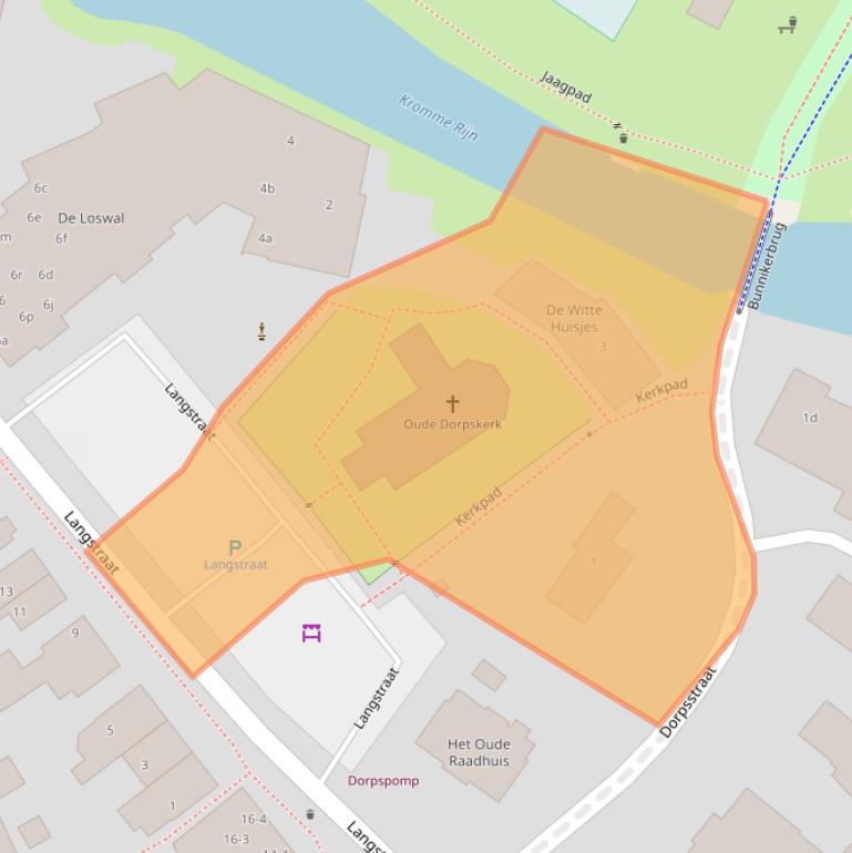 Kaart van postcodegebied 3981EM.