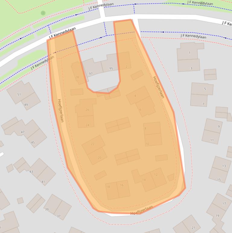 Kaart van postcodegebied 3981GM.