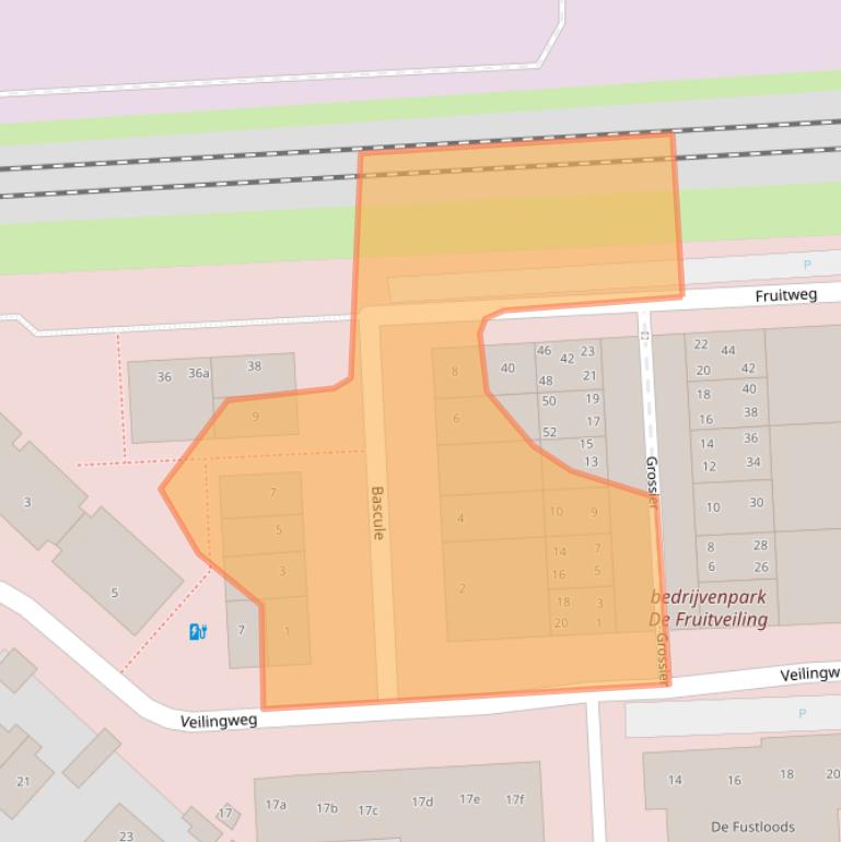 Kaart van postcodegebied 3981PH.