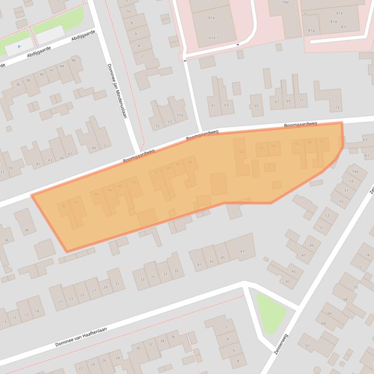 Kaart van postcodegebied 3984KK.