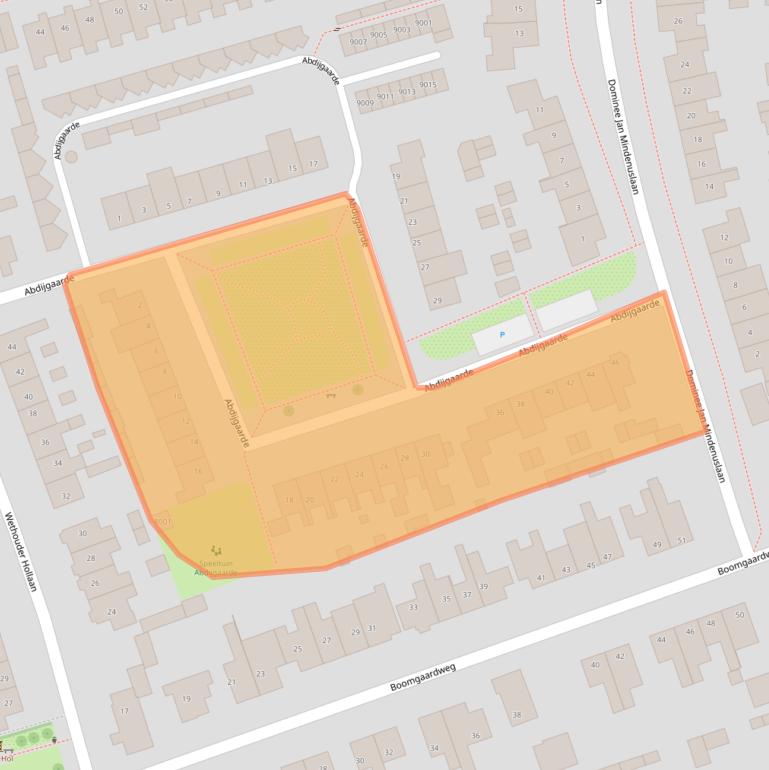 Kaart van postcodegebied 3984KP.