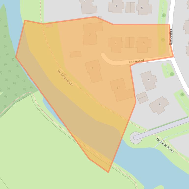 Kaart van postcodegebied 3984MR.