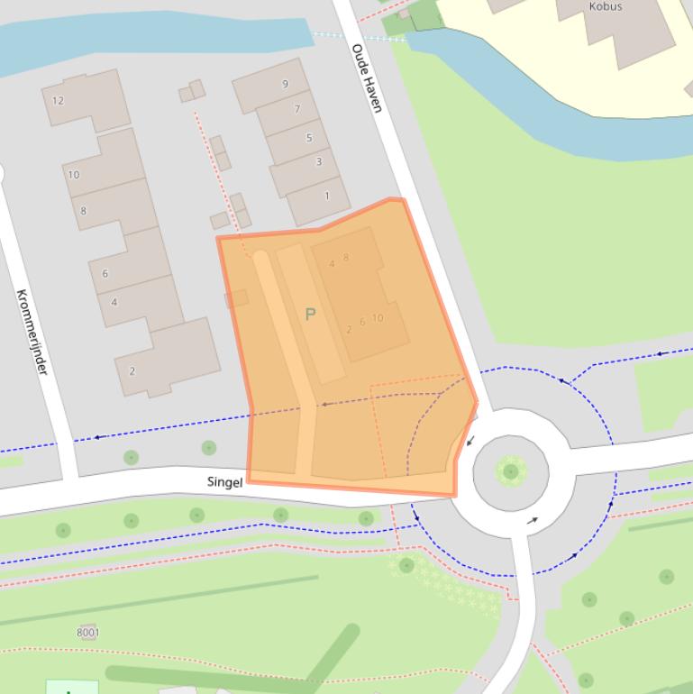 Kaart van postcodegebied 3984MZ.