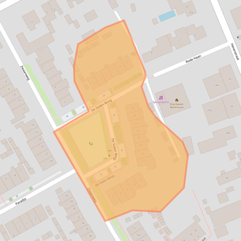 Kaart van postcodegebied 3985PM.