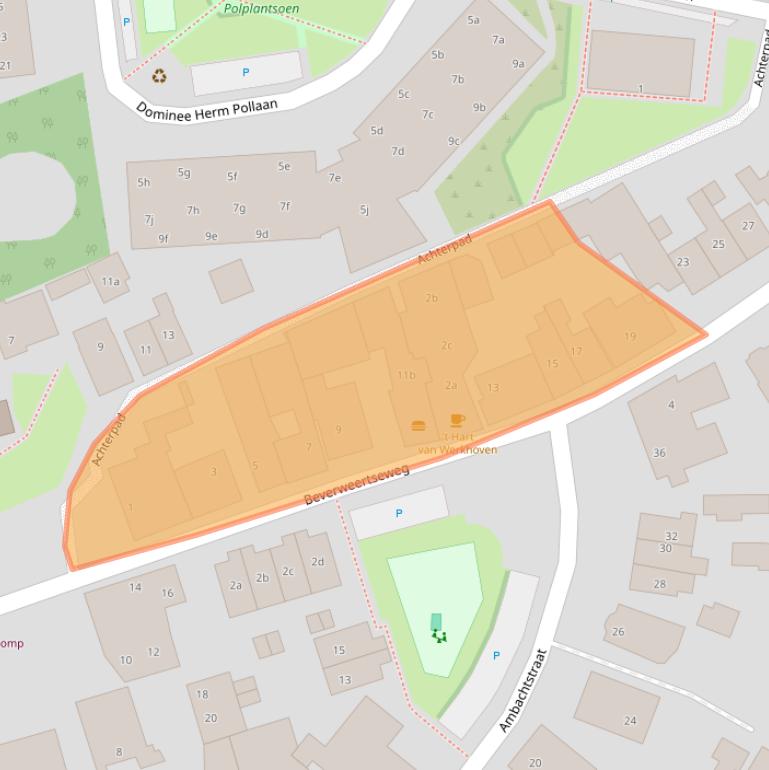 Kaart van postcodegebied 3985RA.