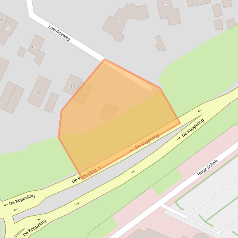 Kaart van postcodegebied 3991AC.