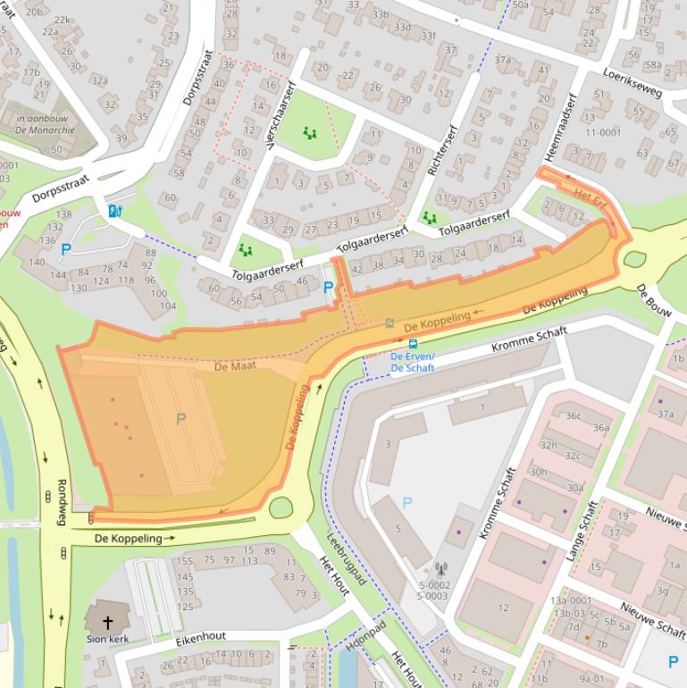 Kaart van postcodegebied 3991AN.