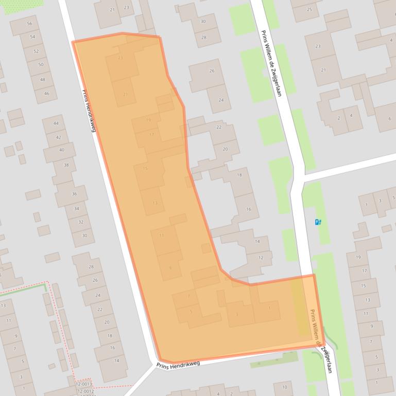 Kaart van postcodegebied 3991BS.