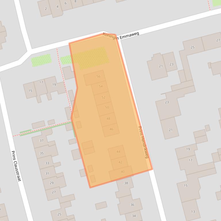 Kaart van postcodegebied 3991BV.