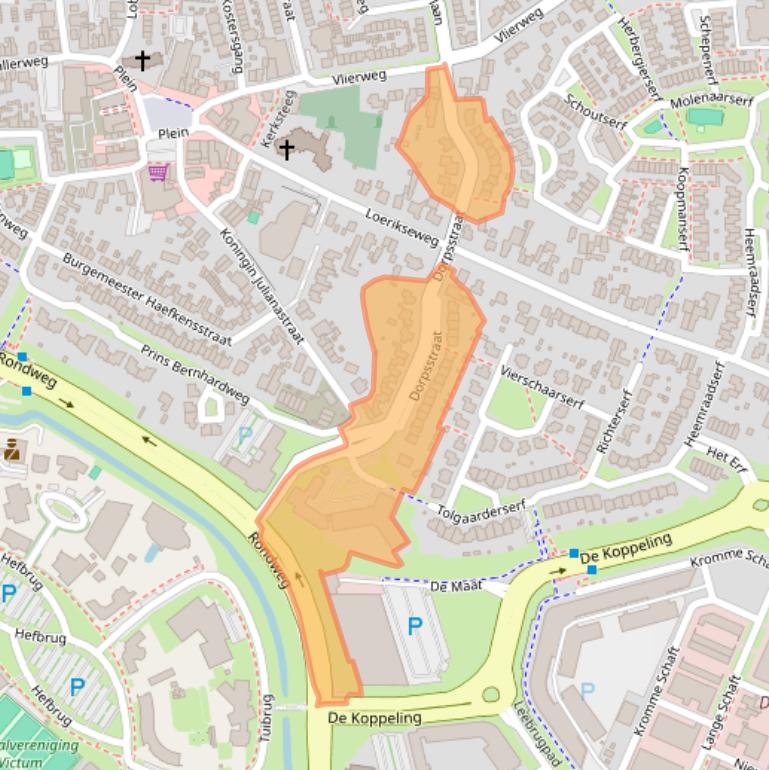 Kaart van postcodegebied 3991BZ.