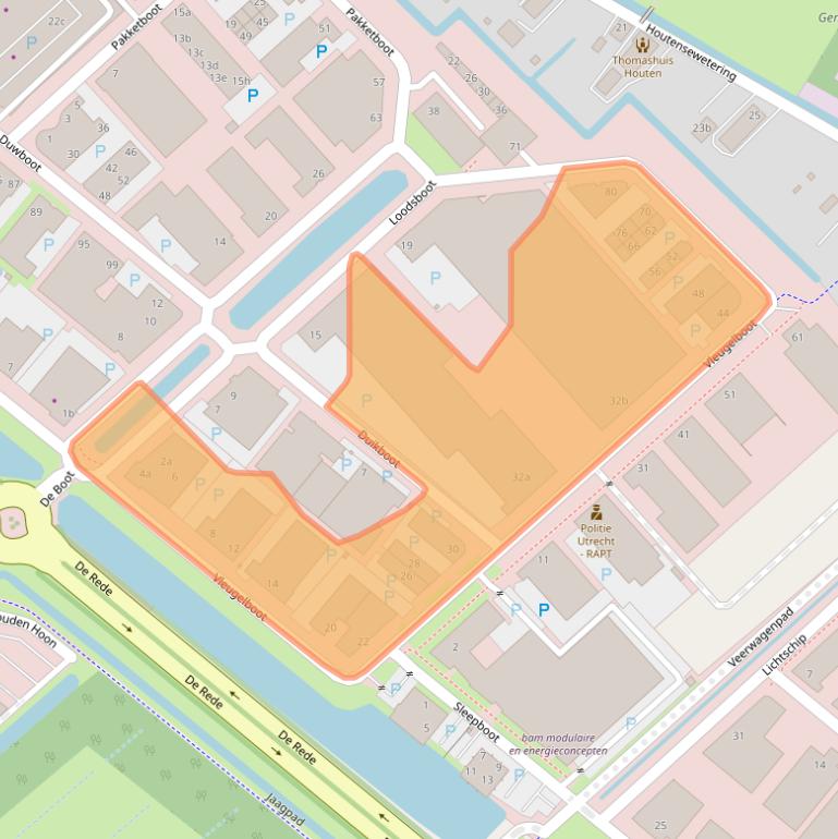 Kaart van postcodegebied 3991CL.