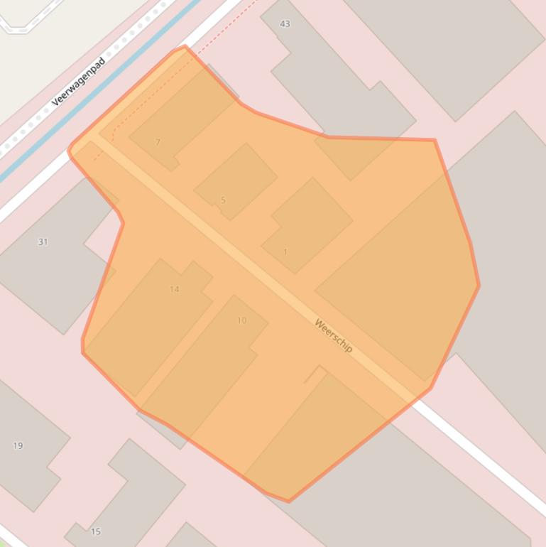 Kaart van postcodegebied 3991CR.