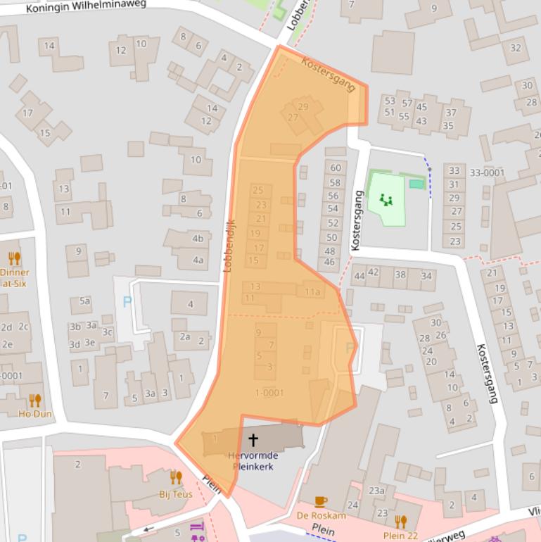 Kaart van postcodegebied 3991EA.