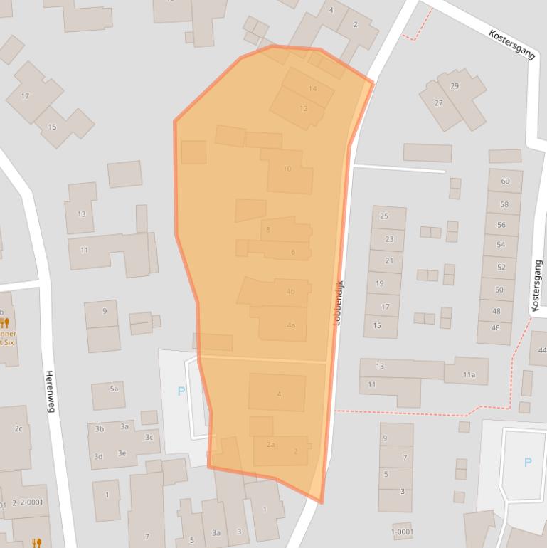 Kaart van postcodegebied 3991EC.