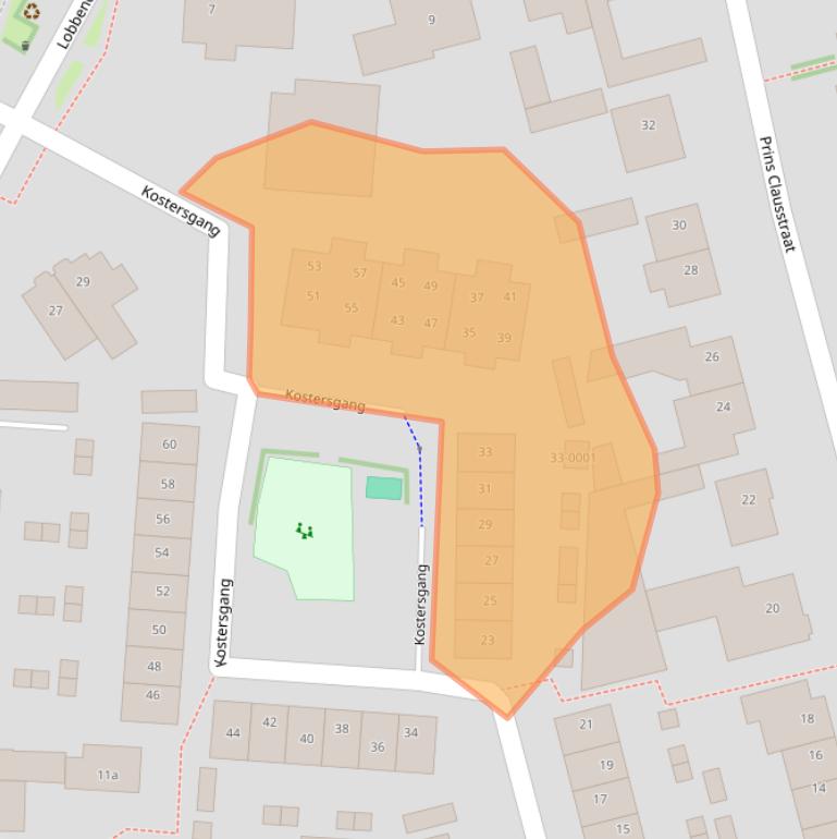 Kaart van postcodegebied 3991EE.