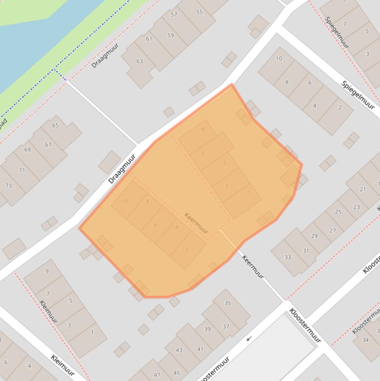 Kaart van postcodegebied 3991ES.