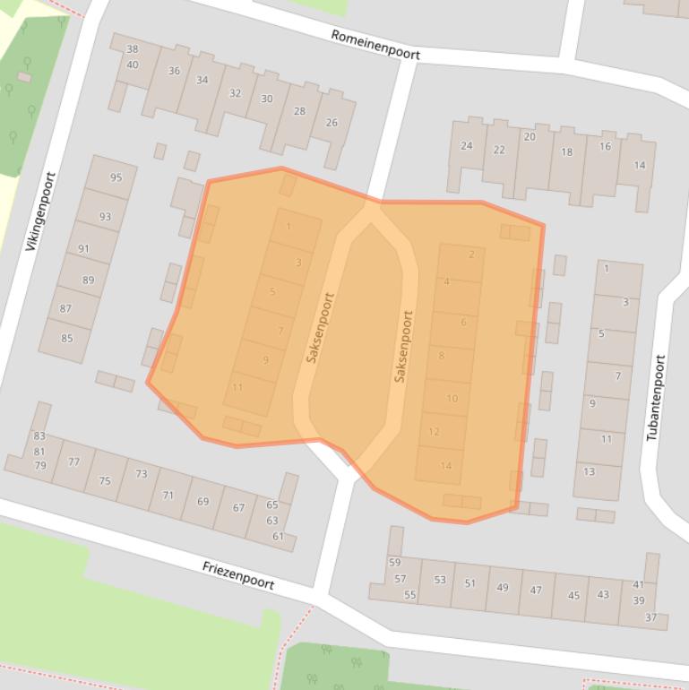 Kaart van postcodegebied 3991JN.