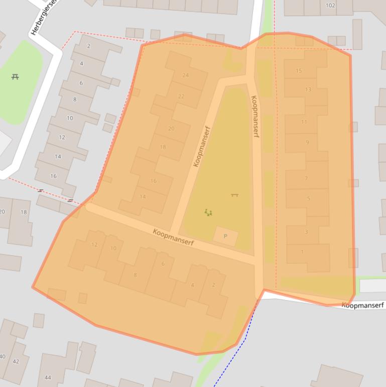 Kaart van postcodegebied 3991KG.