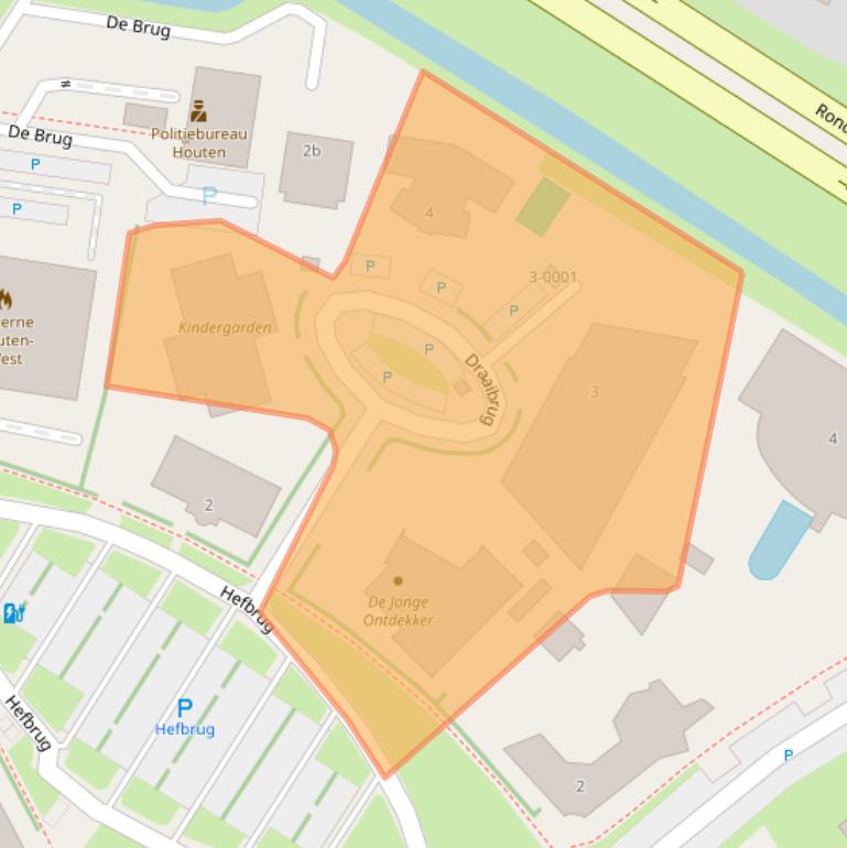 Kaart van postcodegebied 3991LA.