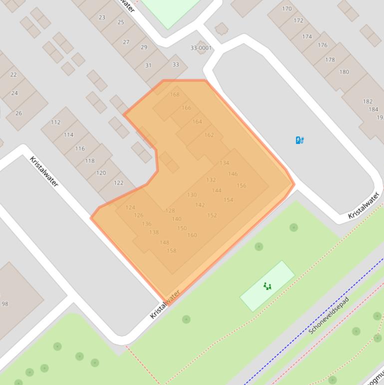 Kaart van postcodegebied 3991LT.