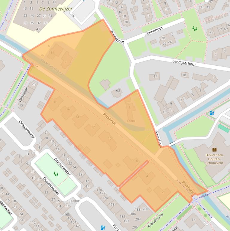 Kaart van postcodegebied 3991MR.