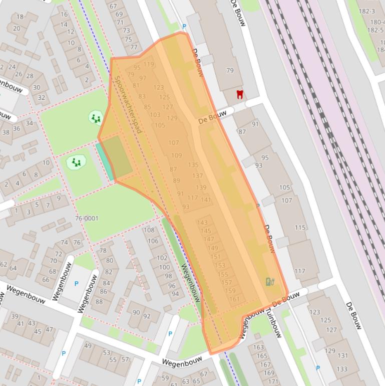 Kaart van postcodegebied 3991ND.