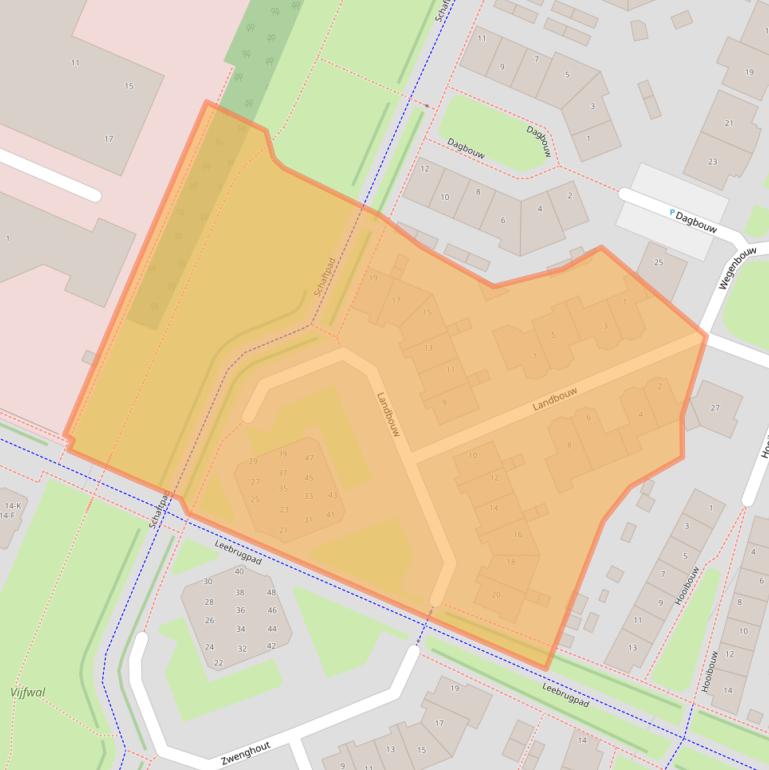 Kaart van postcodegebied 3991NS.