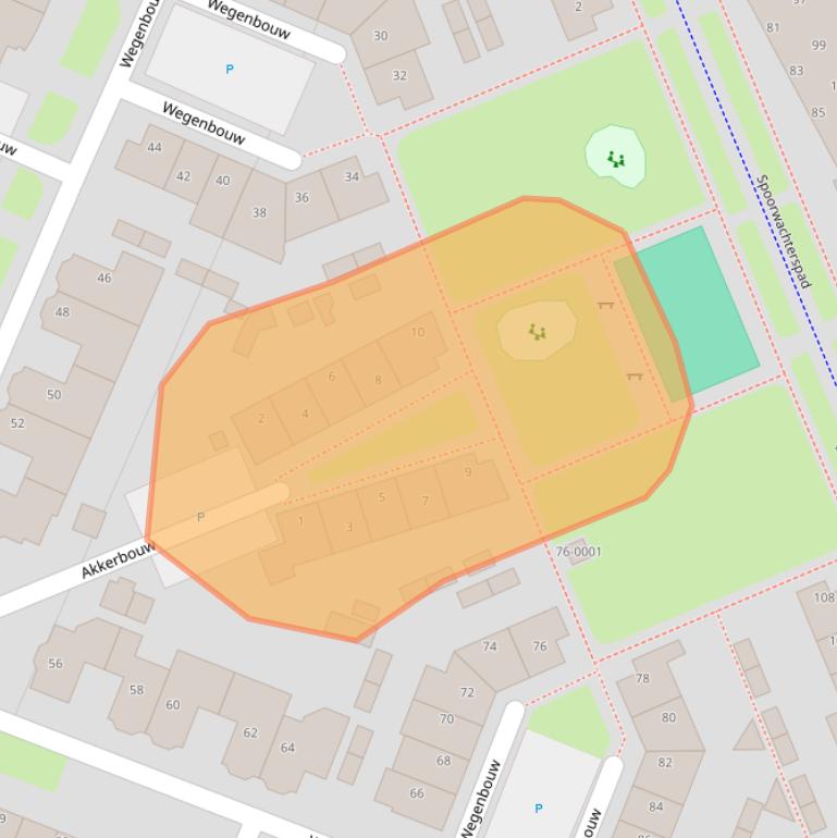Kaart van postcodegebied 3991NT.