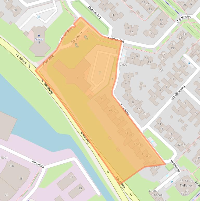 Kaart van postcodegebied 3991RA.